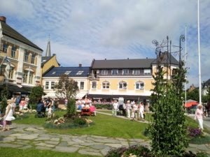 Sandefjord sentrum. Foto Visit Vestfold