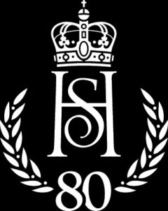 This is King Harald`s Anniversary logo.