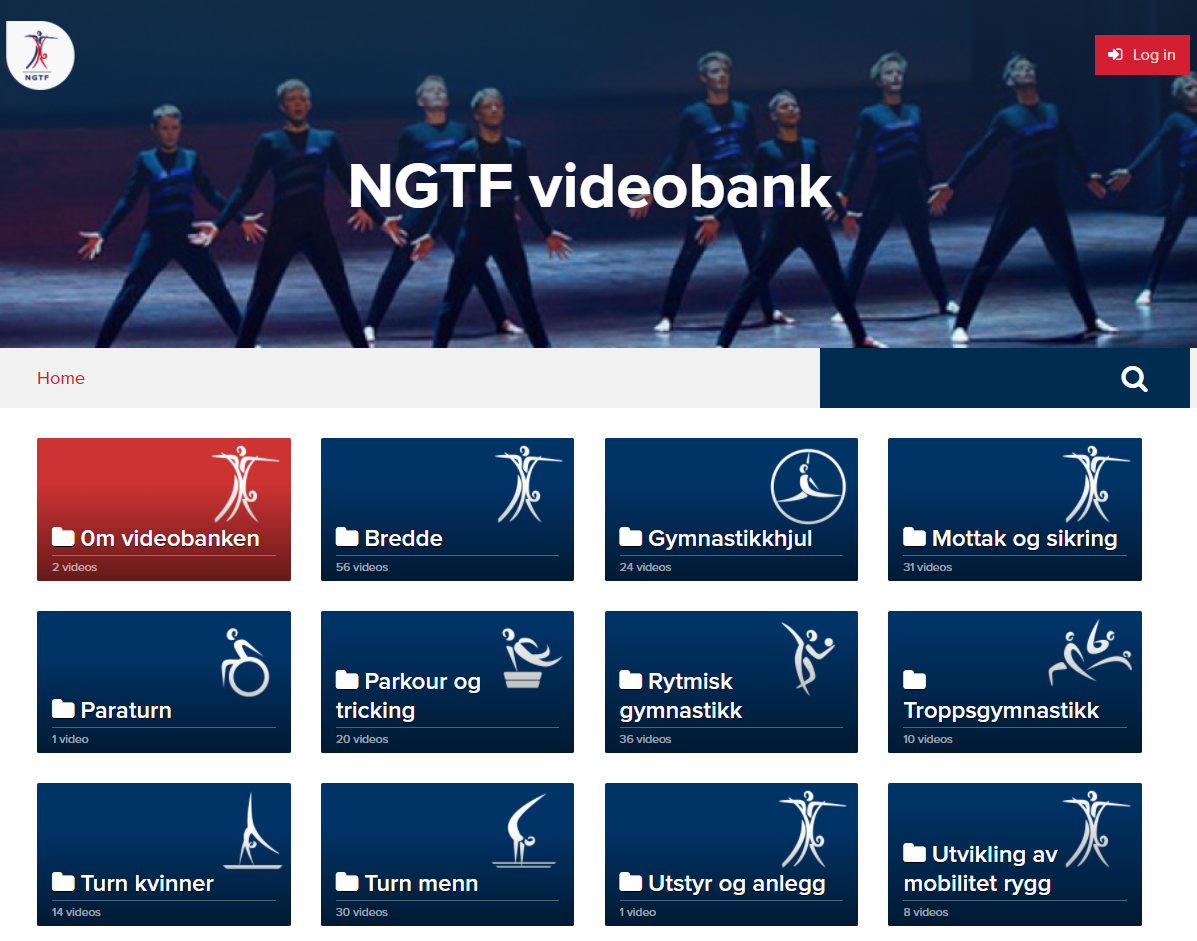 Velkommen til NGTF videobank!