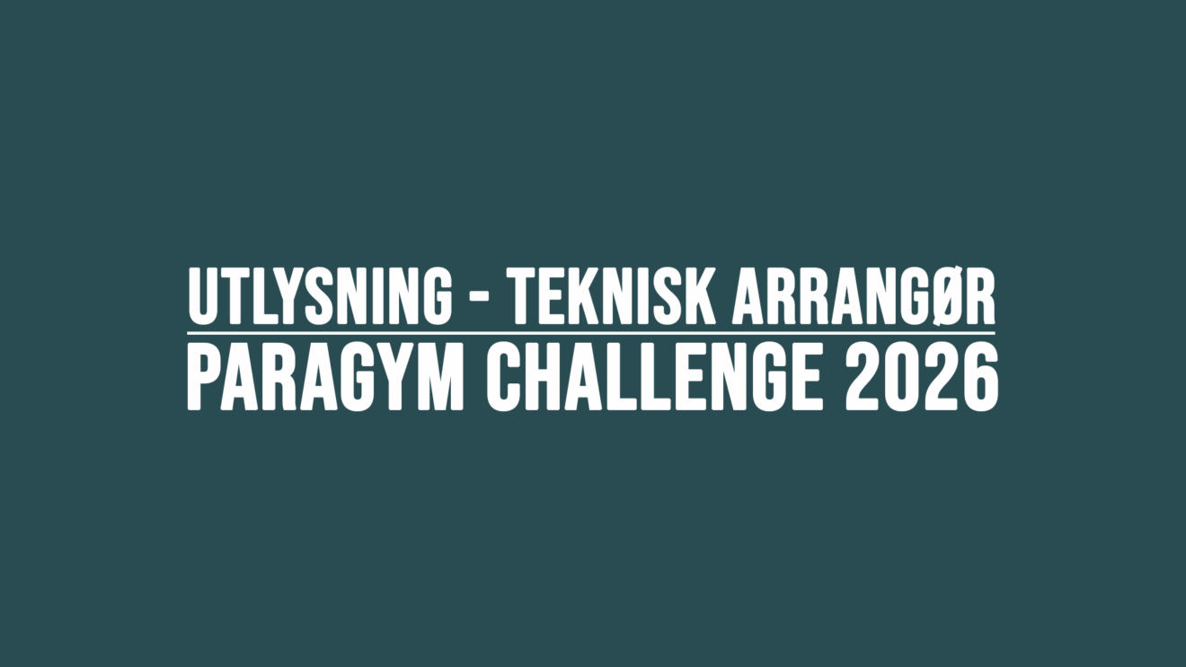 Utlysning ParaGym Challenge 2026